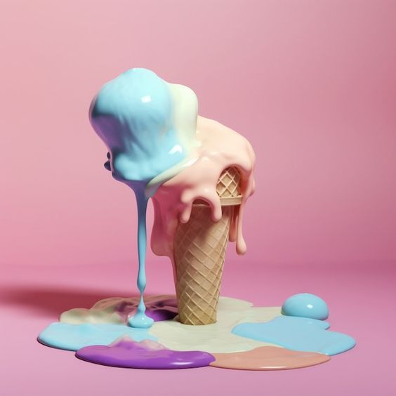 Melting Icecream 3D34 image