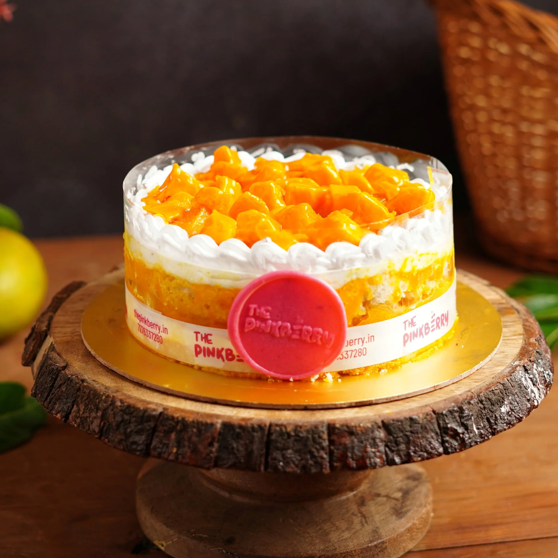 Alphonso Mango Cake image