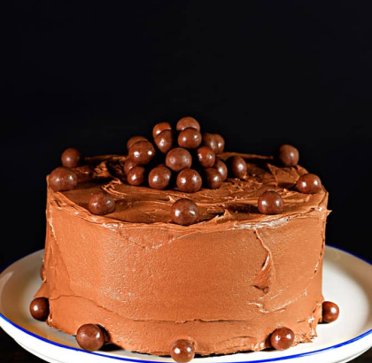 Malted Chocolate Cake image