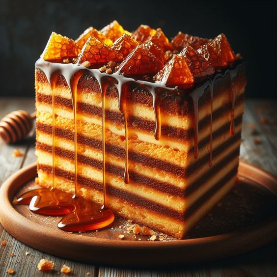 Russian Honey Cake image