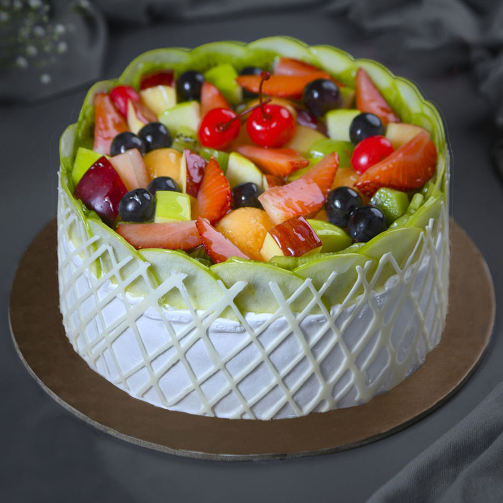 Mix Fruit Gateaux Cake image