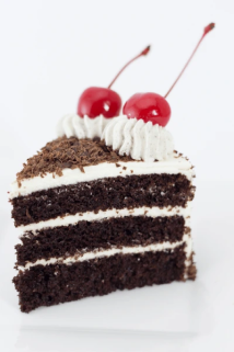 Duet Cake (White & Black Forest) image