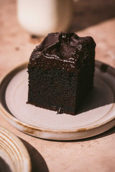 Malted Chocolate Cake image