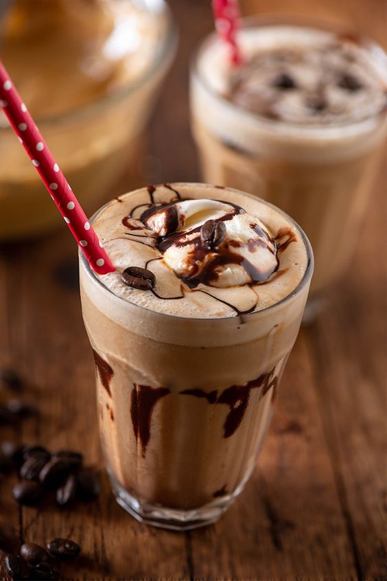 Choco cold coffee image